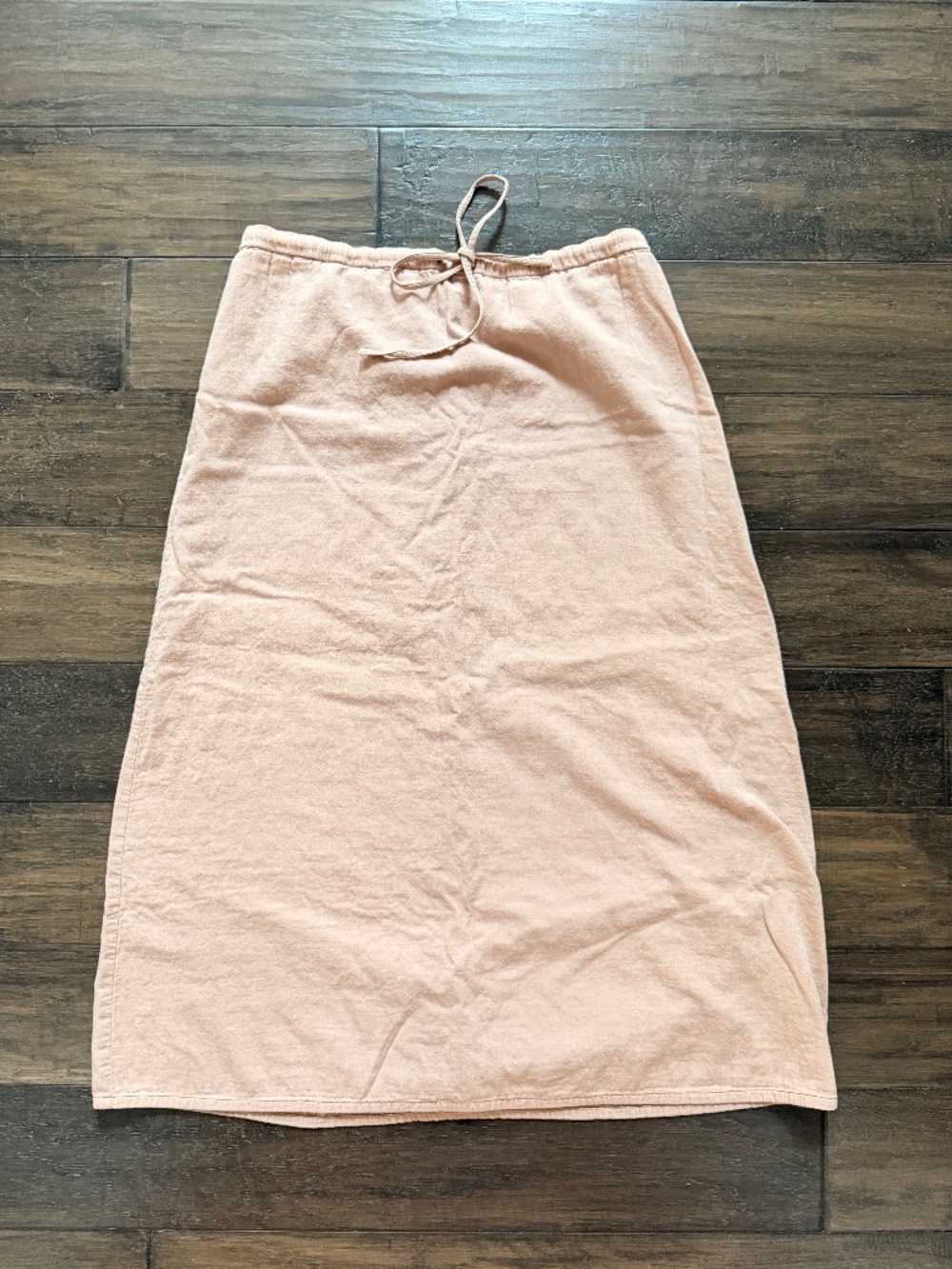 EILEEN FISHER Cutie Soft Cotton Drawstring Skirt Sz S NEW